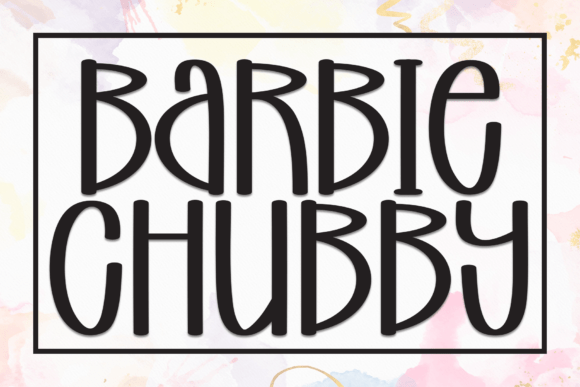 Barbie Chubby Font - Featured Image