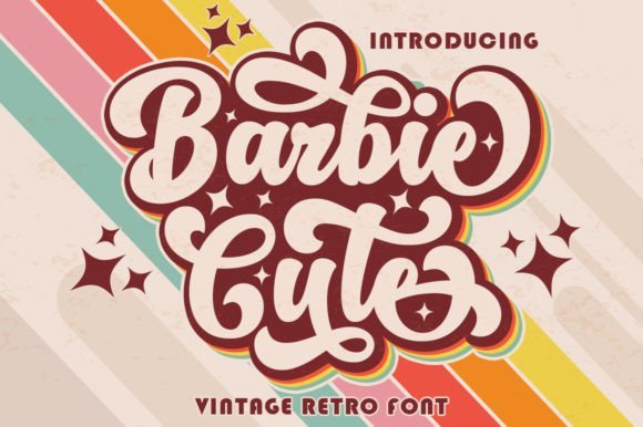 Barbie Cute Font - Featured Image