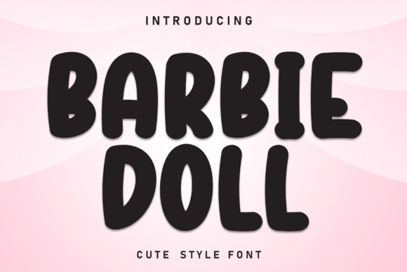 Barbie Doll Font - Featured Image
