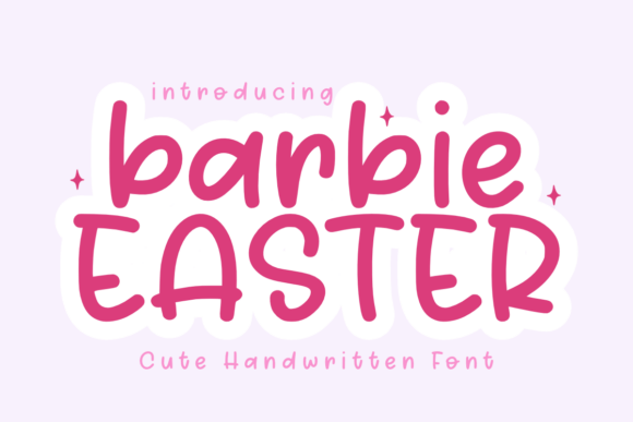 Barbie Easter Font - Featured Image