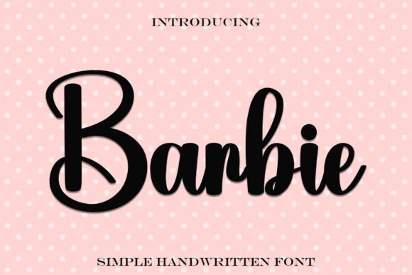 Barbie Font - Featured Image