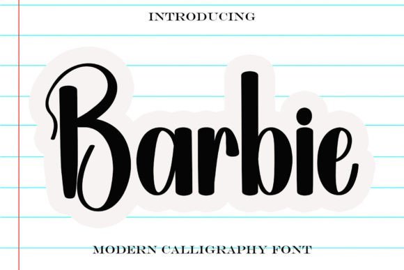 Barbie Font - Featured Image