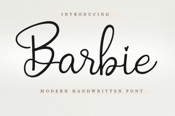 Barbie Font - Featured Image
