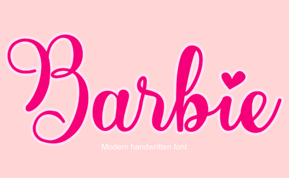 Barbie Font - Featured Image