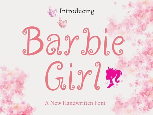 Barbie Girl Font - Featured Image