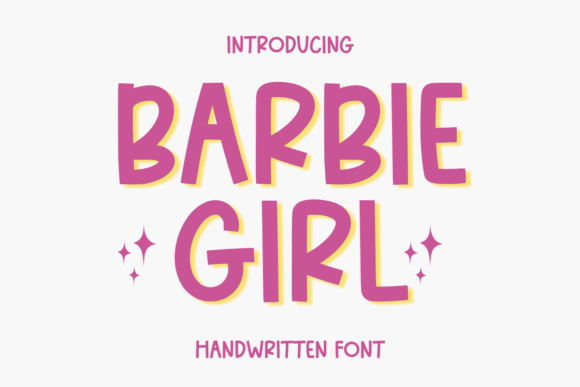 Barbie Girl Font - Featured Image