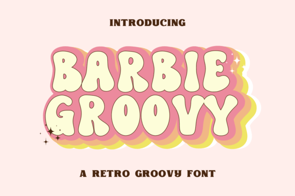 Barbie Groovy Font - Featured Image