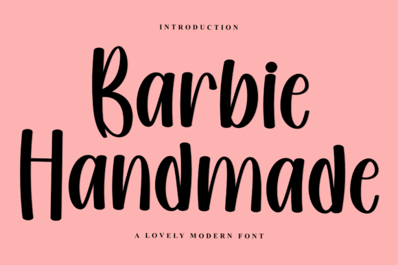 Barbie Handmade Font - Featured Image