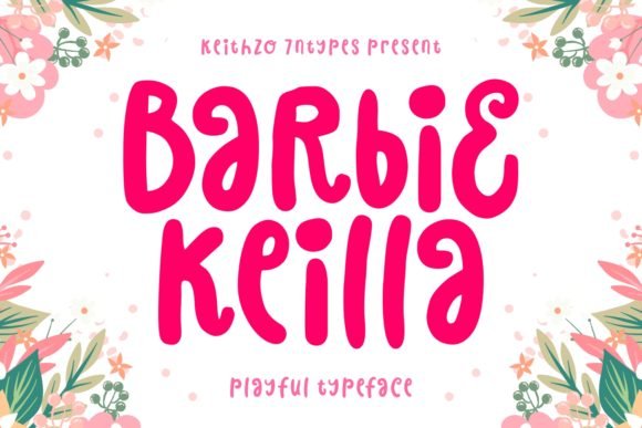 Barbie Keilla Font - Featured Image