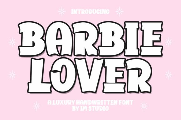 Barbie Lover Font - Featured Image