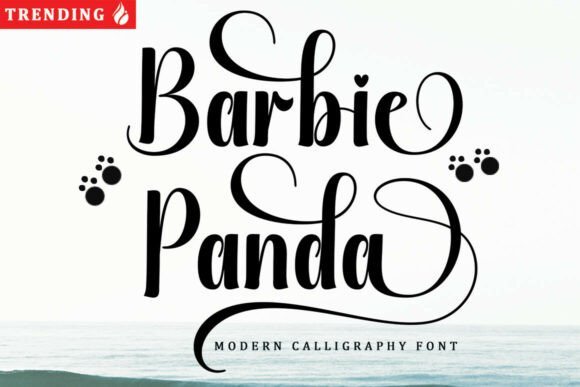 Barbie Panda Font - Featured Image