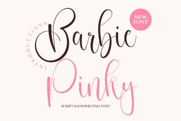 Barbie Pinky Font - Featured Image