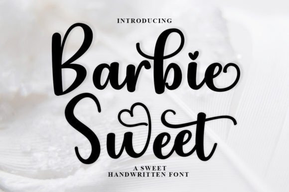 Barbie Sweet Font - Featured Image