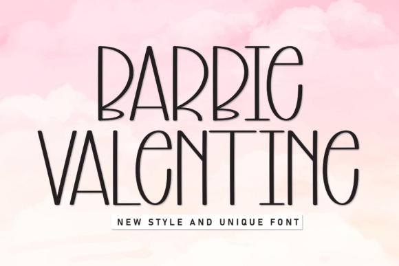Barbie Valentine Font - Featured Image
