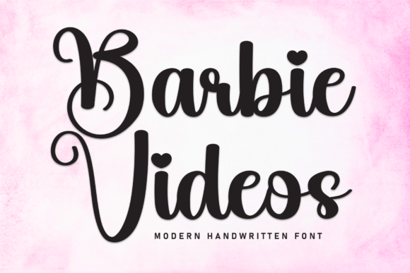 Barbie Videos Font - Featured Image