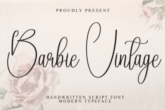 Barbie Vintage Font - Featured Image