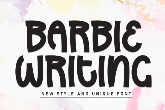 Barbie Writing Font - Featured Image