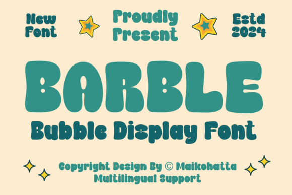 Barble Font - Featured Image