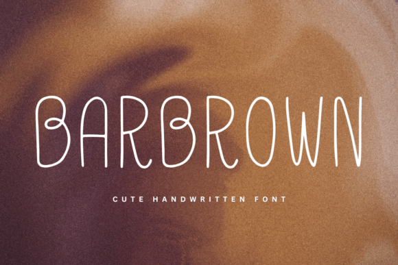 Barbrown Font - Featured Image