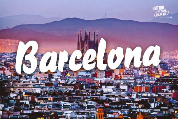 Barcelona Font - Featured Image