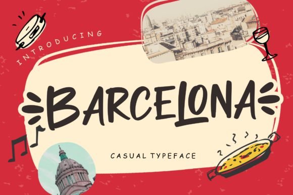 Barcelona Font - Featured Image