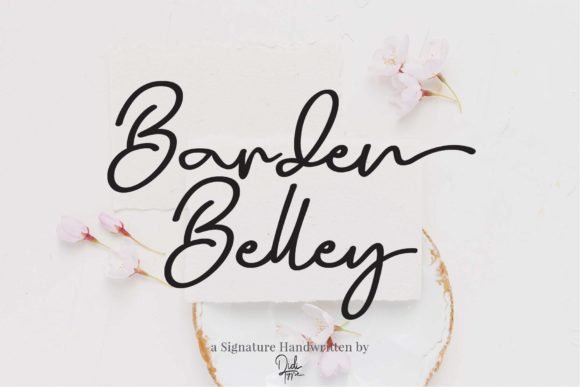 Barden Belley Font - Featured Image
