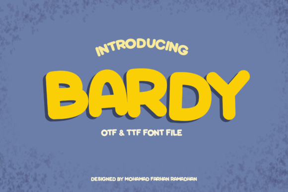 Bardy Font - Featured Image