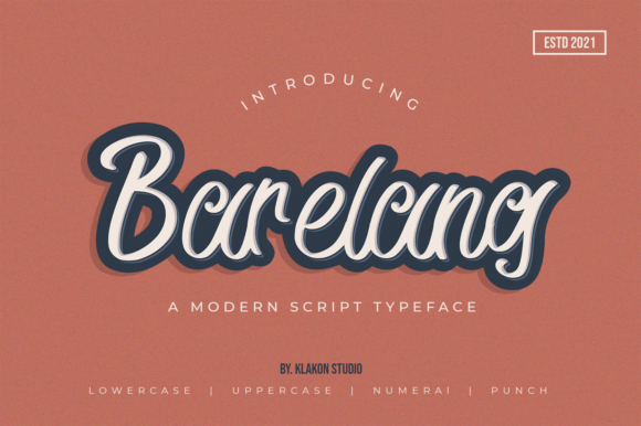 Barelang Font - Featured Image