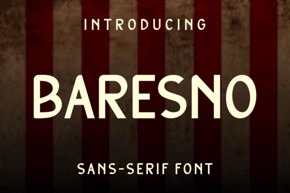 Baresno Font - Featured Image