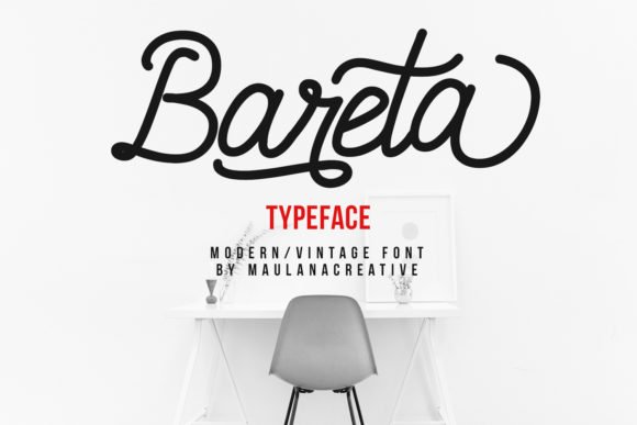 Bareta Font - Featured Image