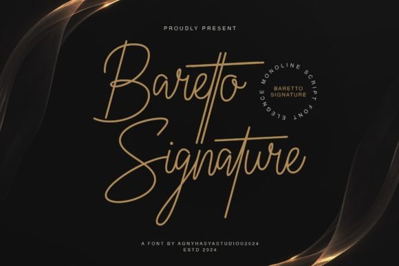 Baretto Signature Font - Featured Image