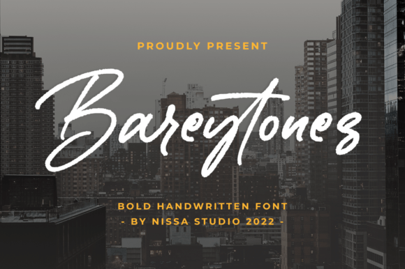 Bareytones Font - Featured Image