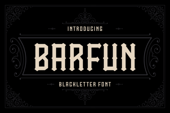 Barfun Font - Featured Image