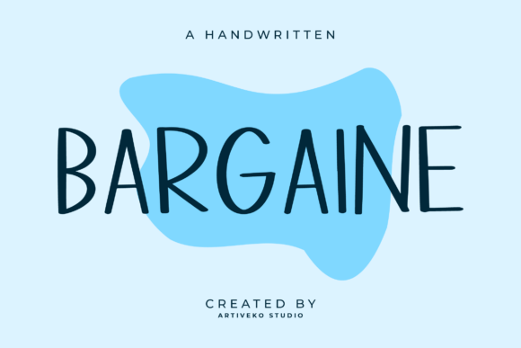 Bargaine Font - Featured Image
