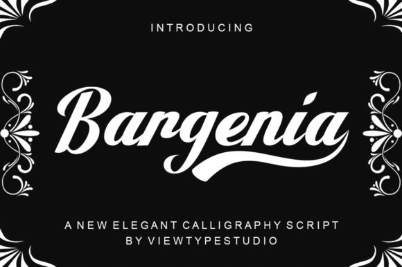 Bargenia Font - Featured Image