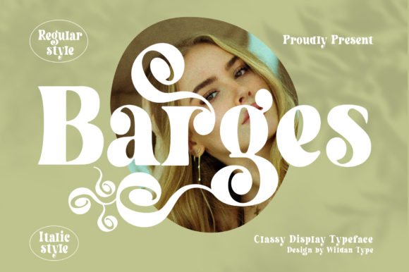 Barges Font - Featured Image