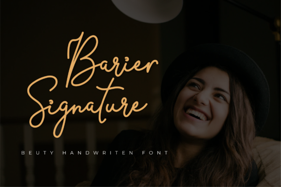 Barier Signature Font - Featured Image