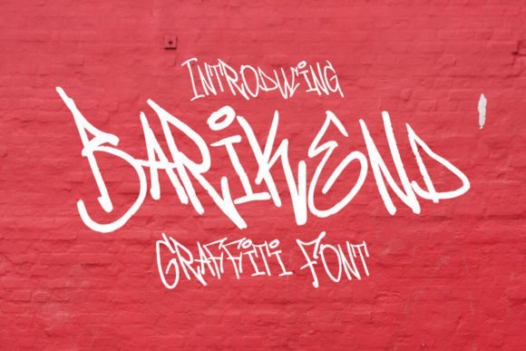 Barikend Font - Featured Image