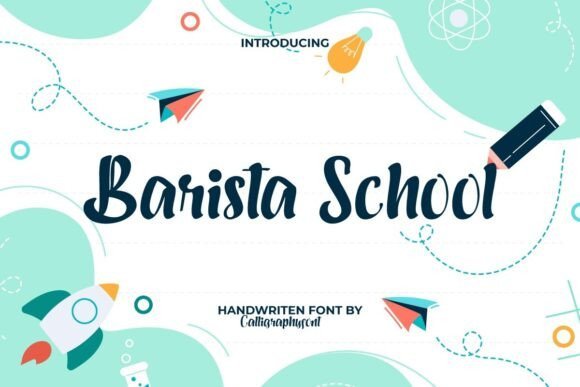 Barista School Font - Featured Image