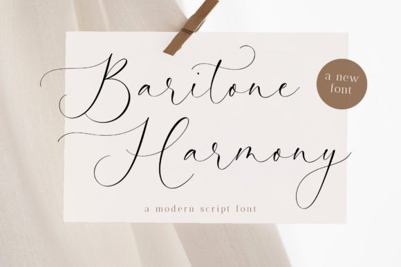 Baritone Harmony Font - Featured Image