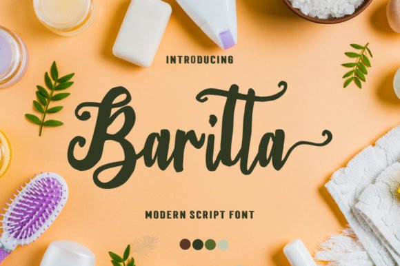 Baritta Font - Featured Image