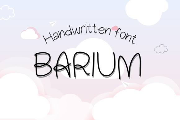 Barium Font - Featured Image