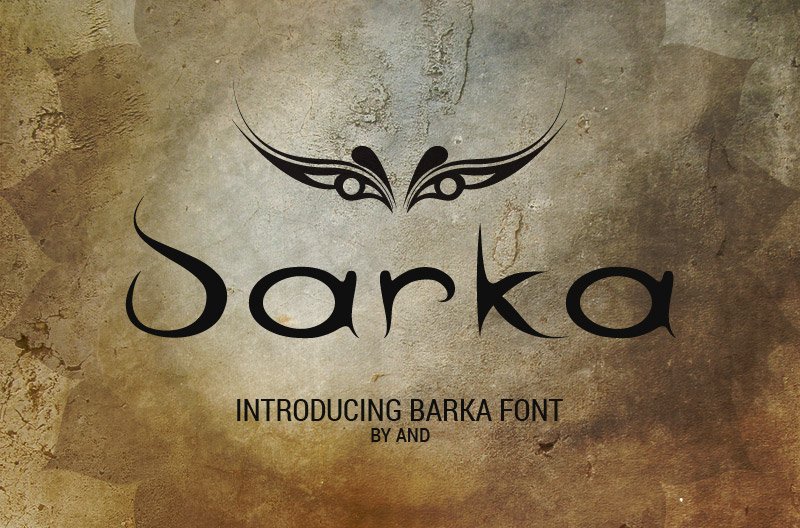Barka Font - Featured Image