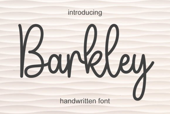 Barkley Font - Featured Image