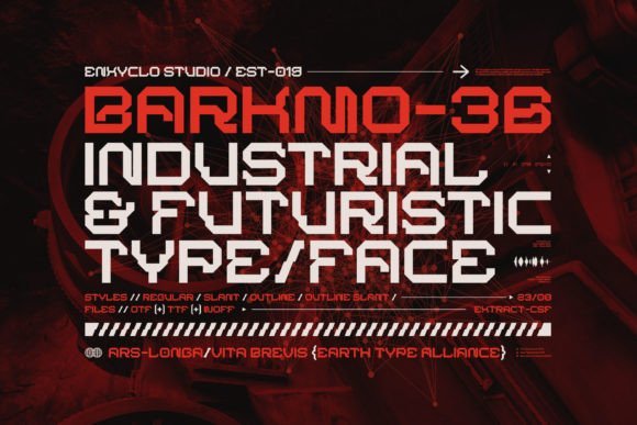 Barkmo36 Font - Featured Image