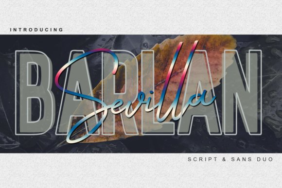 Barlan & Sevilla Duo Font - Featured Image
