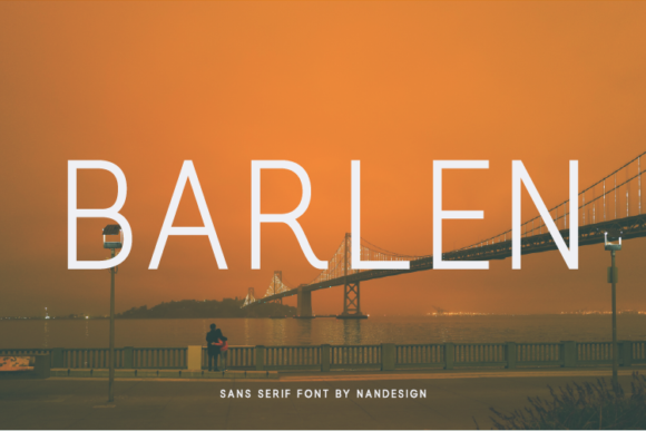 Barlen Font - Featured Image