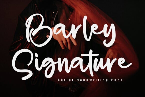 Barley Signature Font - Featured Image