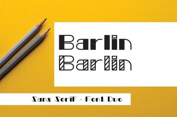 Barlin Font - Featured Image