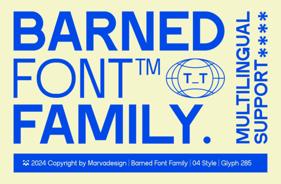 Barned Font - Featured Image